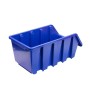Blaue PROREGAL Sichtlagerbox aus Polypropylen, 15,5x20,4x34 cm, für Aufbewahrungssysteme.