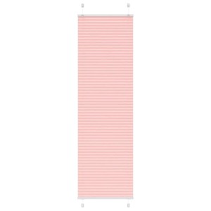 vidaXL Plissee Rosa 65x200 cm Stoffbreite 64,4 cm Polyester 4015459