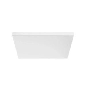 Weiße, quadratische Philips Hue Datura LED-Panelleuchte für Smart Home Beleuchtung.