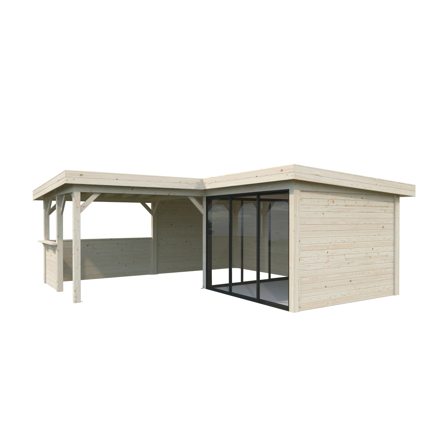 Palmako Pavillon Lenna Set 409 Slide Transparent 588 cm x 588 cm FSC® günstig online kaufen