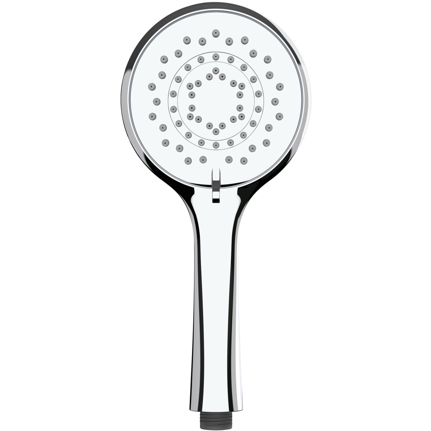 Wenko Handbrause Watersaving 11 cm x 11 cm ABS-Kunststoff Chrom-Weiß