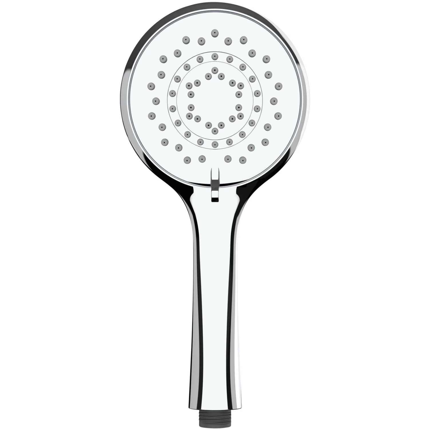 WENKO Handbrause Watersaving System, Duschkopf Watersaving Chrom, Durchmesser 11 cm