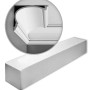 ORAC DECOR C343 LUXXUS Zierleiste, 10 m Set, weiße Stuckleiste für Wand und Decke.