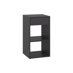 Vicco Nachttisch Dany Anthrazit 35 x 65 mit 1 Schublade