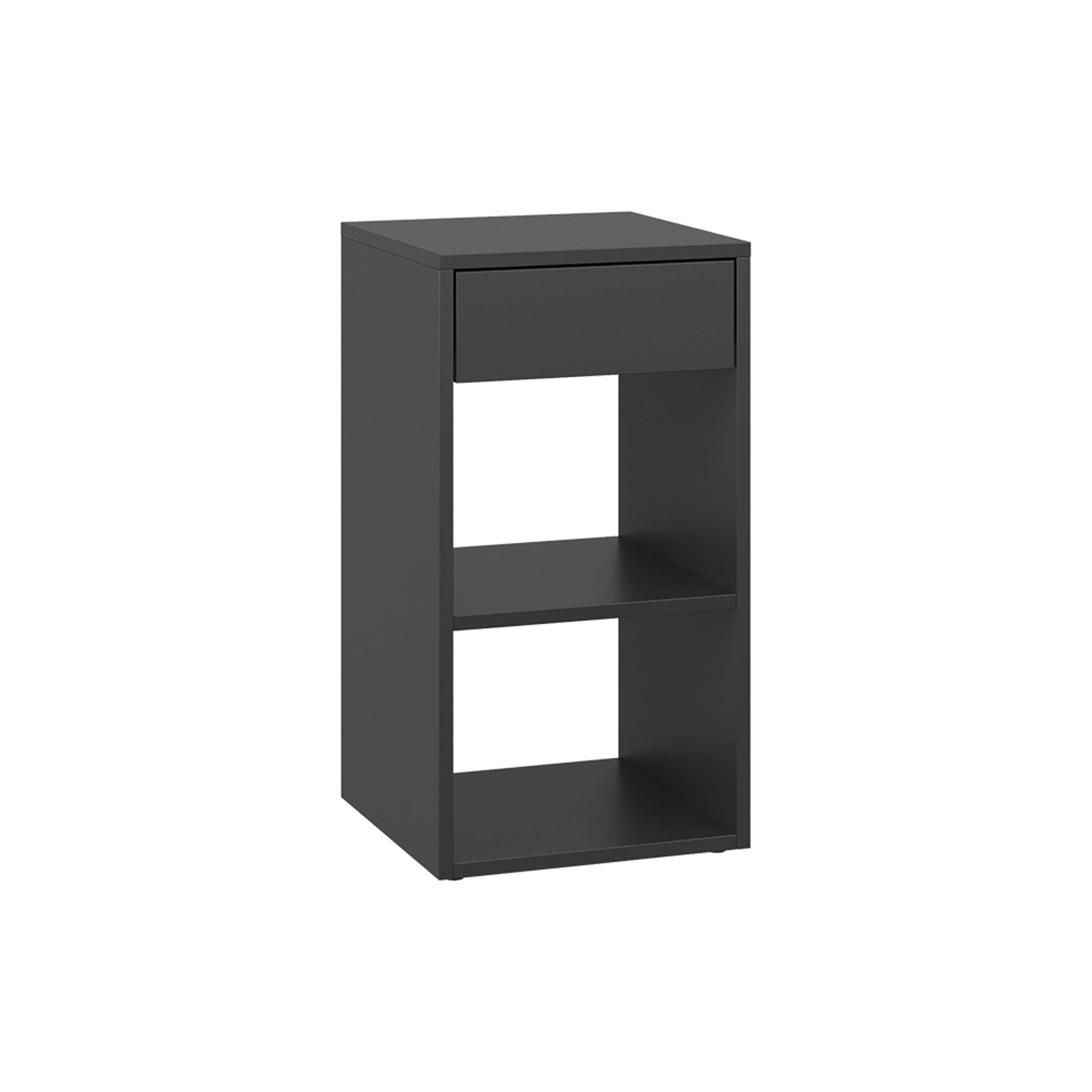 Vicco Nachttisch Dany Anthrazit 35 x 65 mit 1 Schublade günstig online kaufen