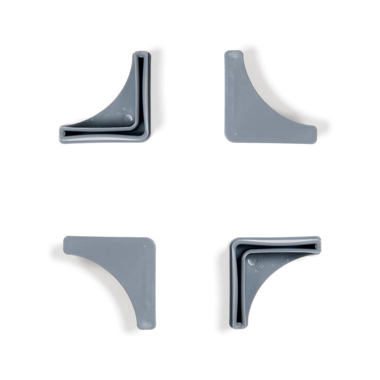 Ar Shelving 4 Plastikfüsse für Steckregal mit L-Profil günstig online kaufen
