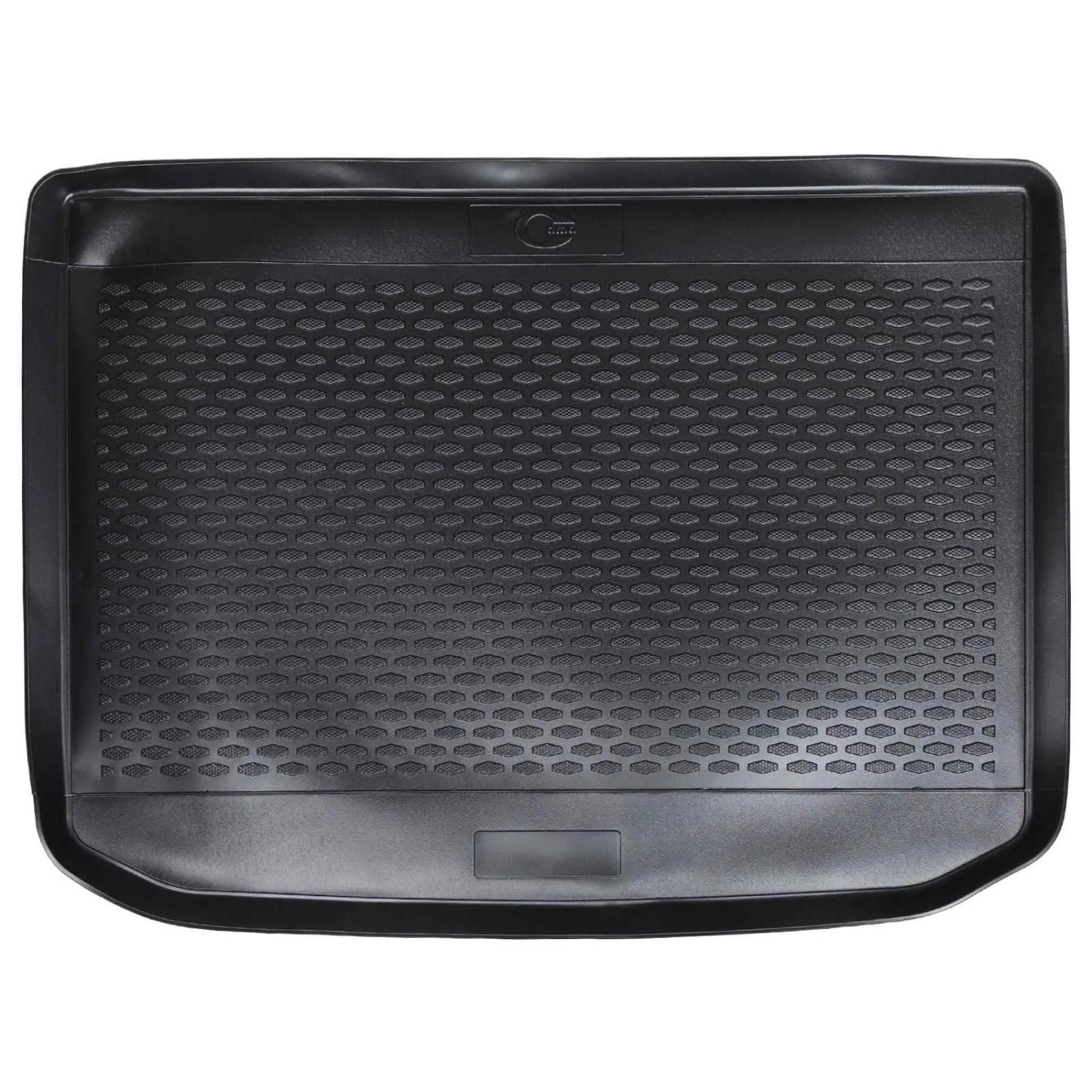 vidaXL Kofferraummatte Schwarz Gummi 42029221
