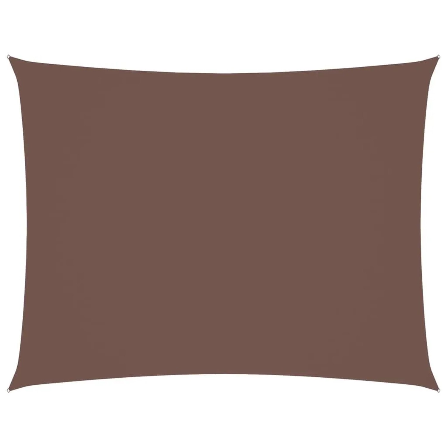 Furnicato Sonnensegel Oxford-gewebe Rechteckig 35x5 M Braun
