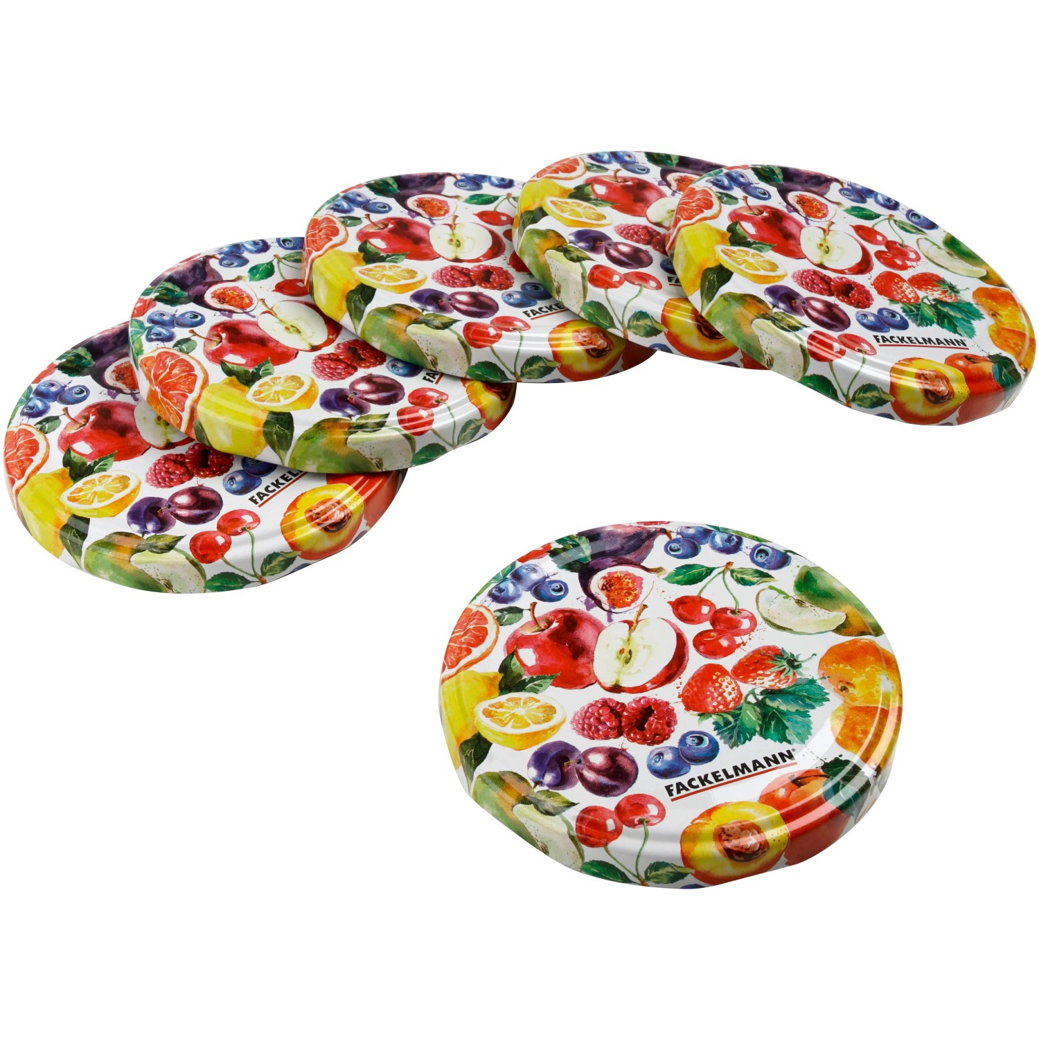 Fackelmann Twist-Off-Deckel Früchte