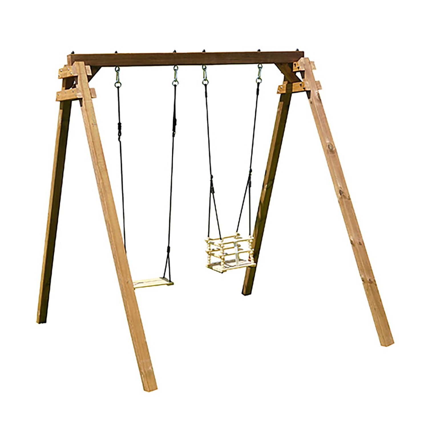 Soulet Holzschaukel Ambre 210 cm x 207 cm x 224 cm günstig online kaufen