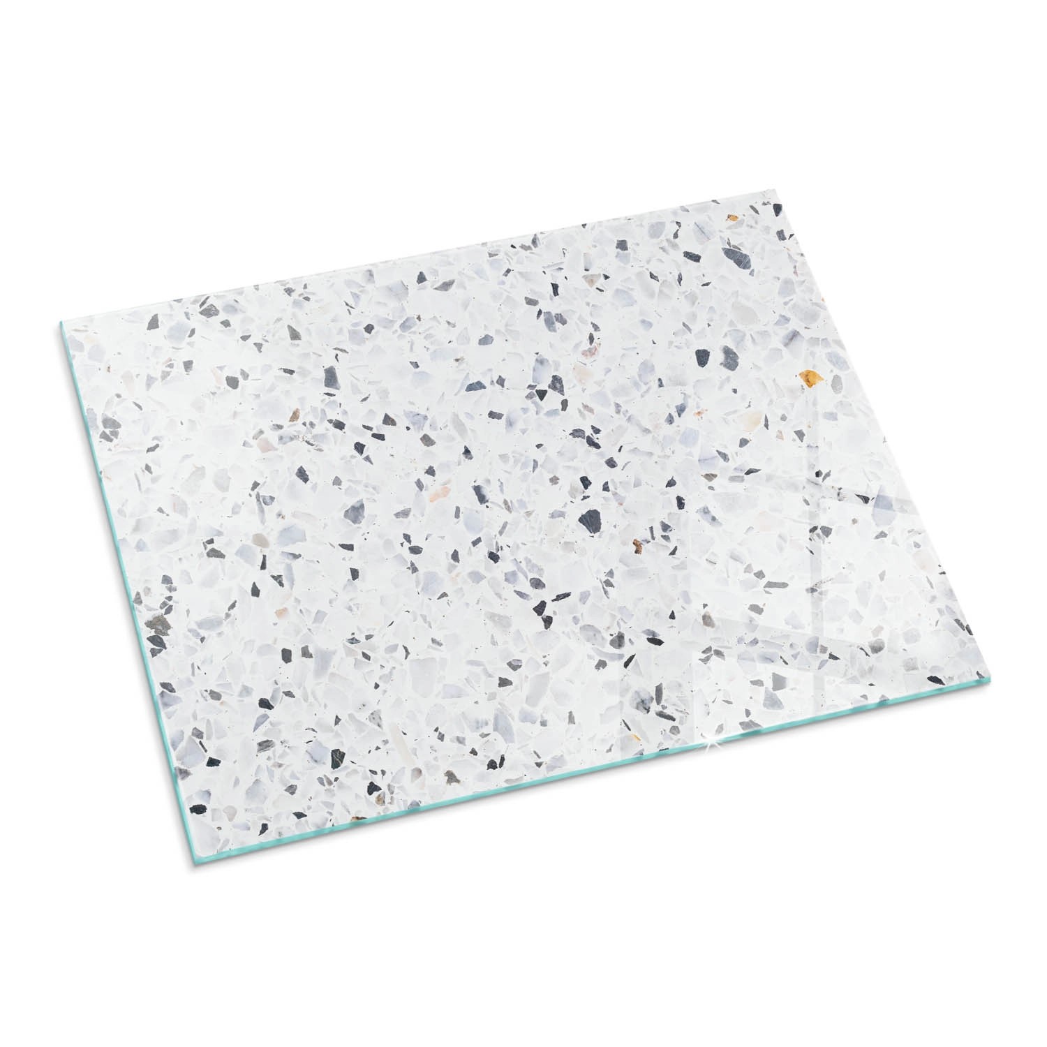 Tulup Glasplatte für Kamin Steinmuster mit Partikeln Funkenschutzplatte aus günstig online kaufen