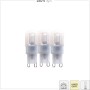 3er-Set G9 LED Leuchtmittel, 2,5W, 240lm, warmweiß für Tisch-, Schrank- und Stehlampen.