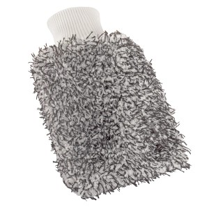 STAHLWERK Autowaschhandschuh, Mikrofaser Schwamm für Autopflege im 5er Set.