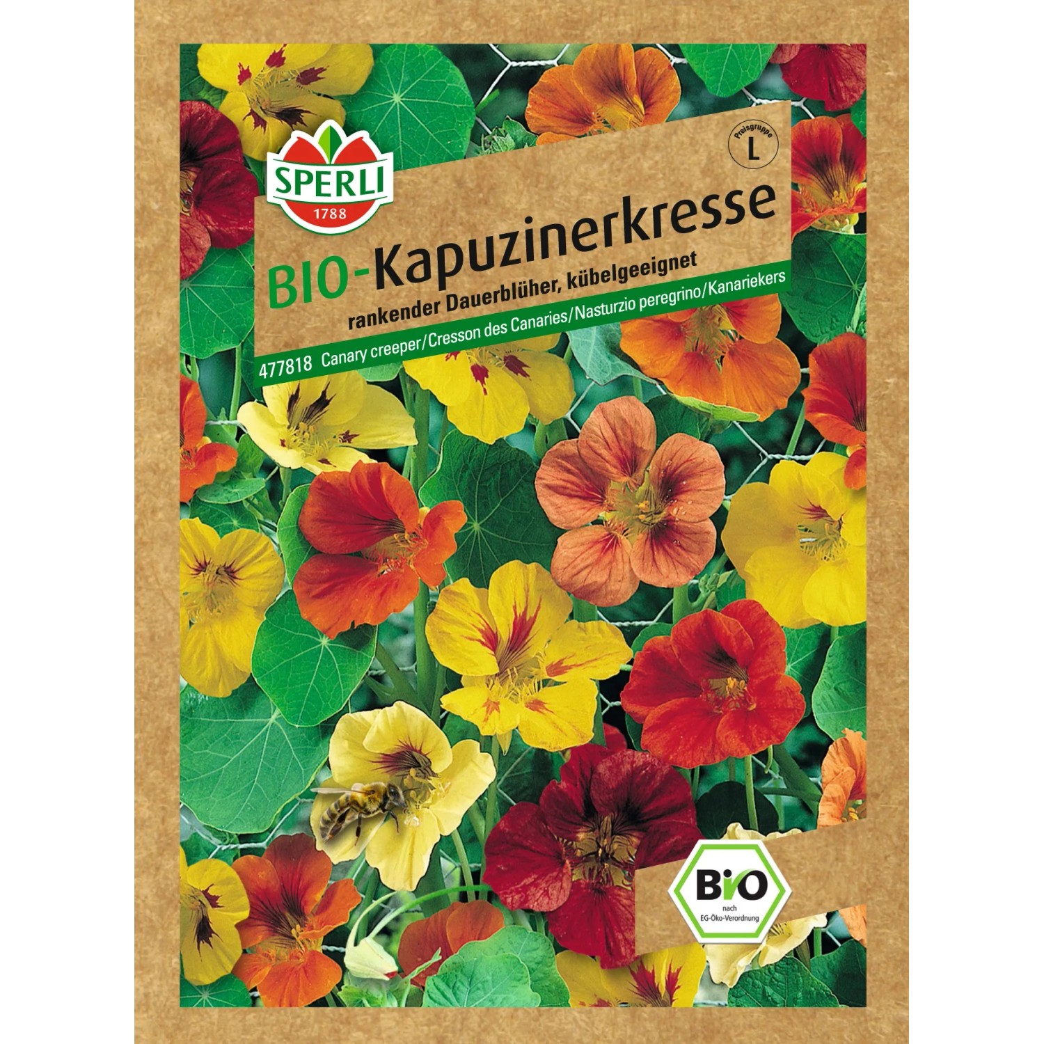 Sperli Bio-Kapuzinerkresse