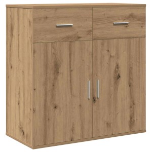 vidaXL Sideboard Eiche Handwerklich 79 x 38 x 80 cm Holzwerkstoff 871676