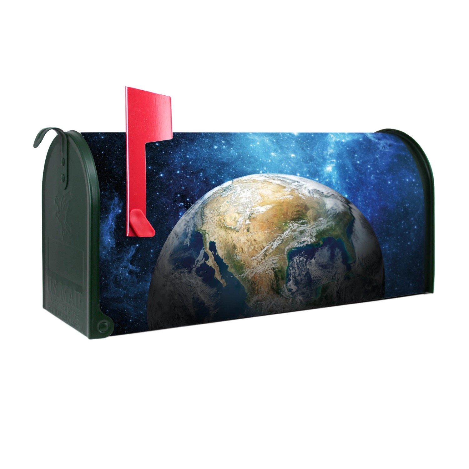 Banjado Amerikanischer Briefkasten Grün 48x22x16cm US Mailbox Letterbox Pos günstig online kaufen