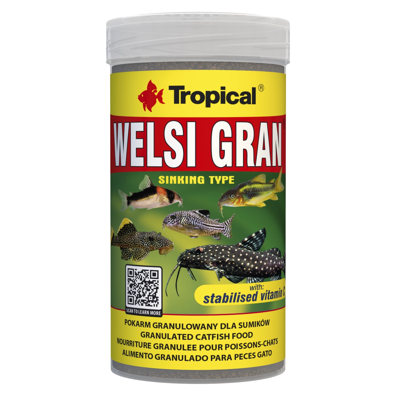 Tropical Fischfutter-Granulate Welsi Gran 100 ml