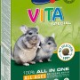 Vitakraft Vita Special All Ages Chinchillafutter, Alleinfutter für Chinchillas mit Kräutern und Omega-Fettsäuren.