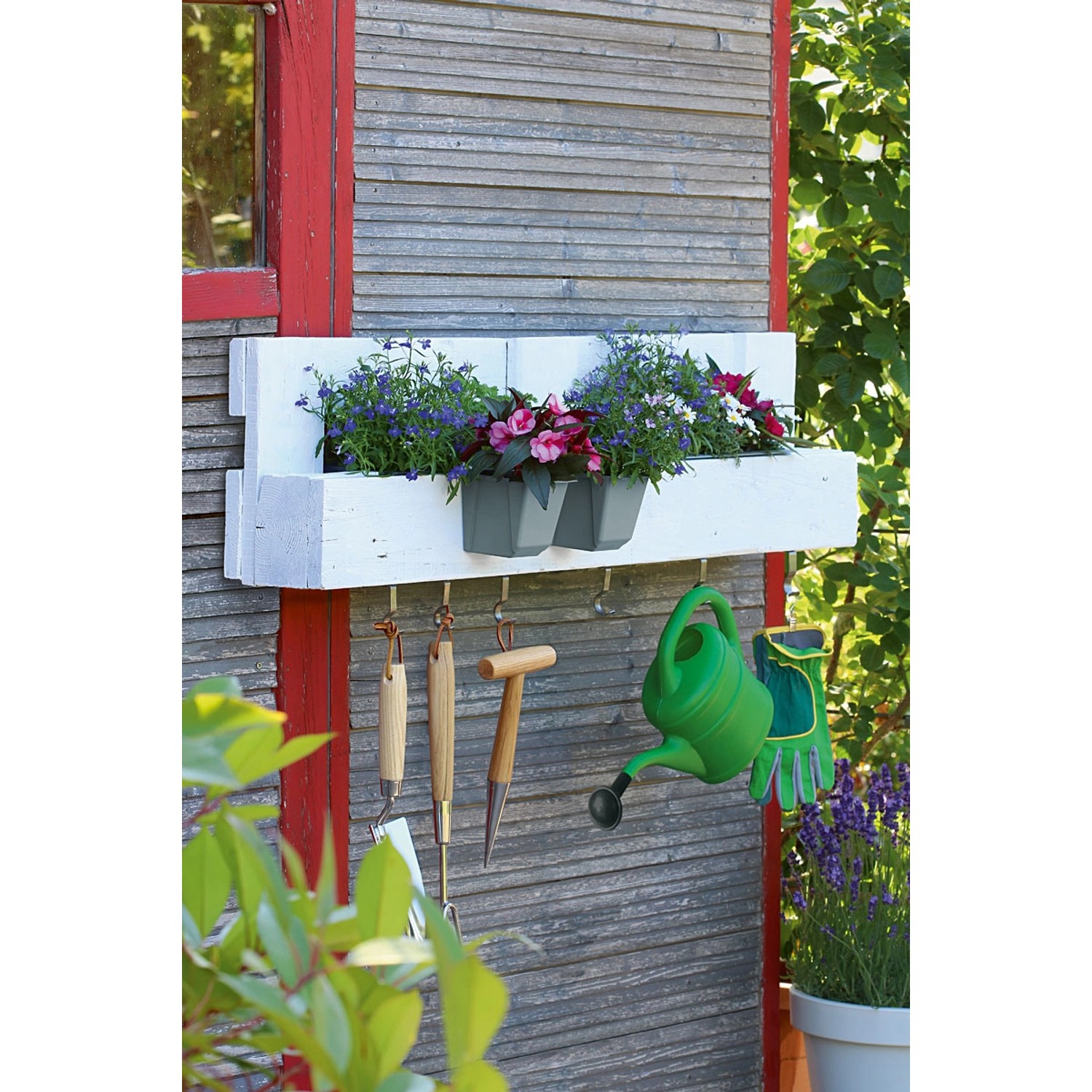Geli Pflanzgefäß für Europaletten Easy 10 cm x 13,5 cm x 10 cm Beton