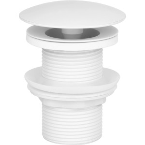 baliv Schaftventil SV-3440, Auslaufventil in Weiß Matt für Waschtisch und Bidet.
