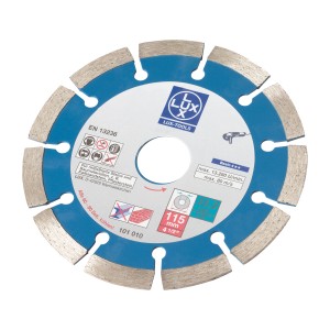 LUX Diamant-Trennscheibe, 115 mm, universal für Winkelschleifer.