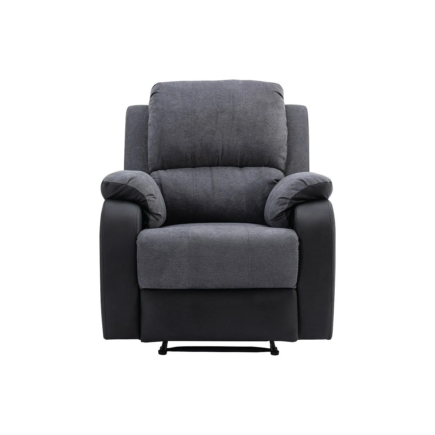 Vente-unique Relaxsessel Brody Schwarz  Grau 87 cm