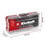 Einhell Holzspiralbohrer-Set, 10-teilig im Koffer. Holzbohrer von 3 bis 8 mm.