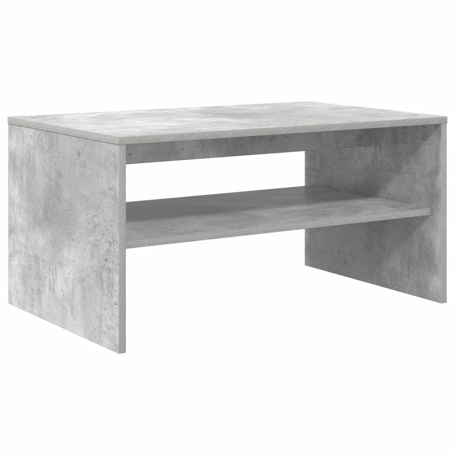 vidaXL Couchtisch Beton Grau 80 x 50 x 40 cm Holzwerkstoff 8000279 günstig online kaufen