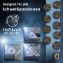 STAHLWERK Magnet-Schweißwinkel Set (6 Stk.) für Schweißgeräte. Hält Metall in Winkeln 30-135° mit 4 kg Haftkraft. Ideal für Schweißen.