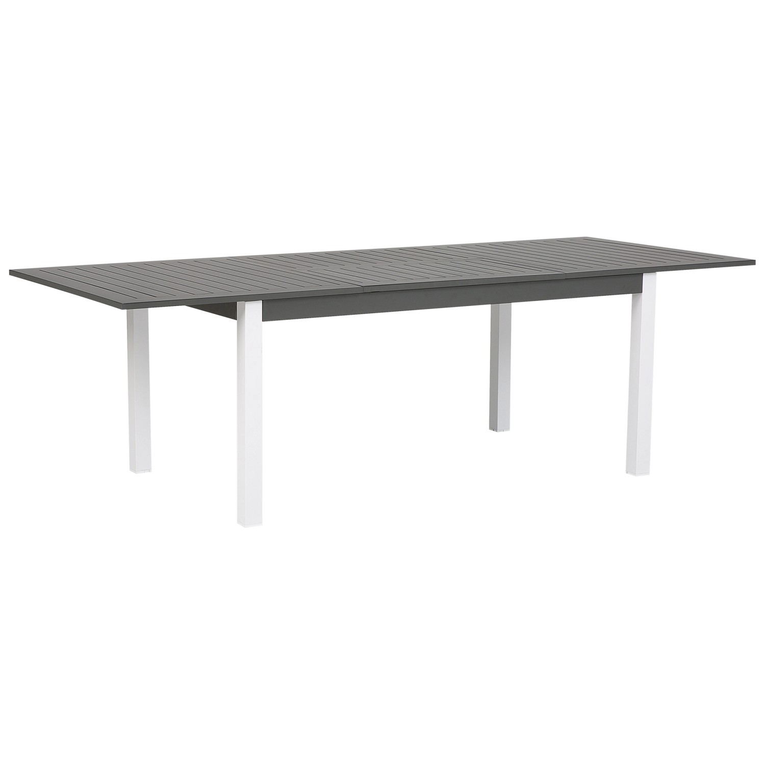 Beliani Gartentisch PANCOLE Dunkelgrau 168x100x75 günstig online kaufen