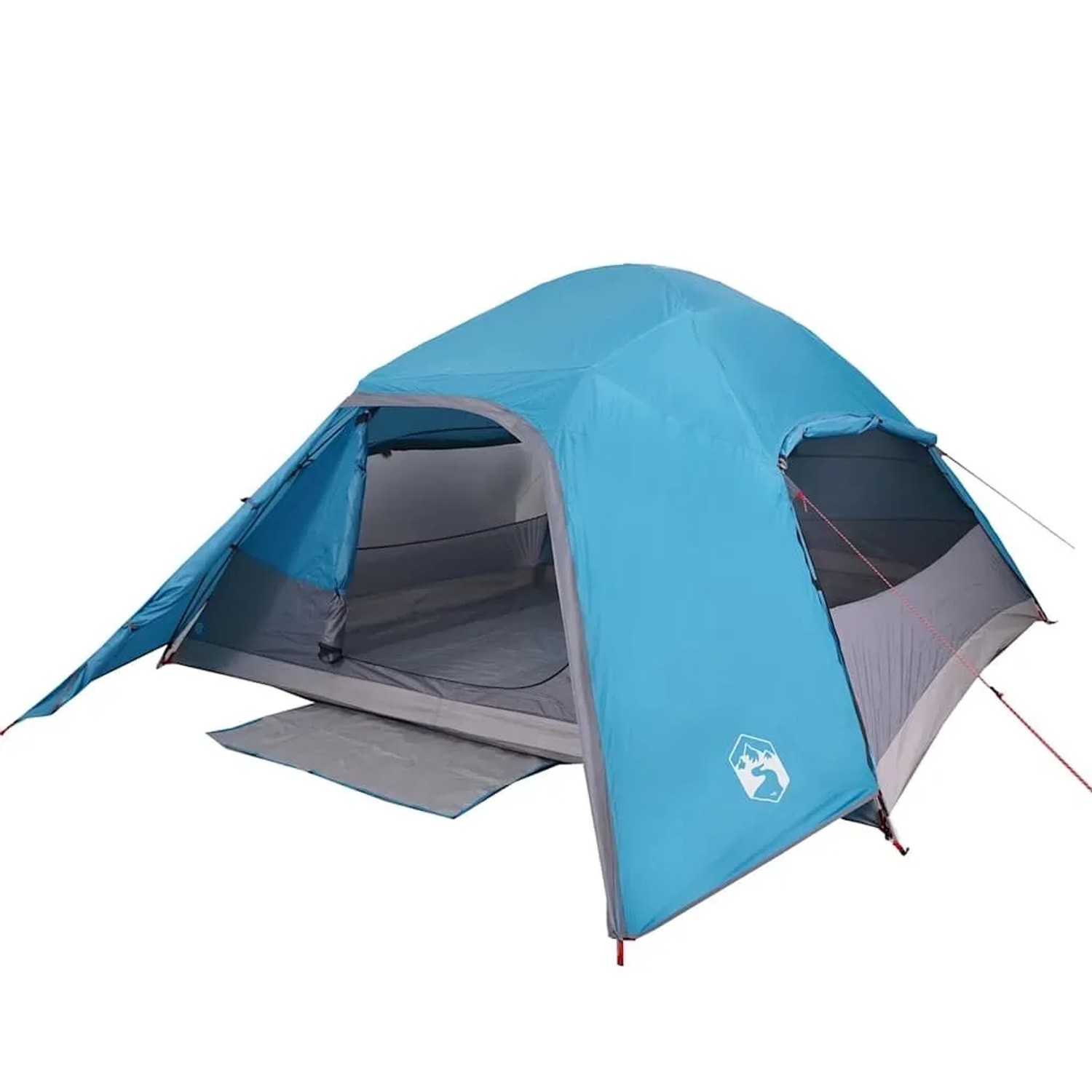 vidaXL Kuppel-Campingzelt 4 Personen Blau Wasserdicht 94720 günstig online kaufen