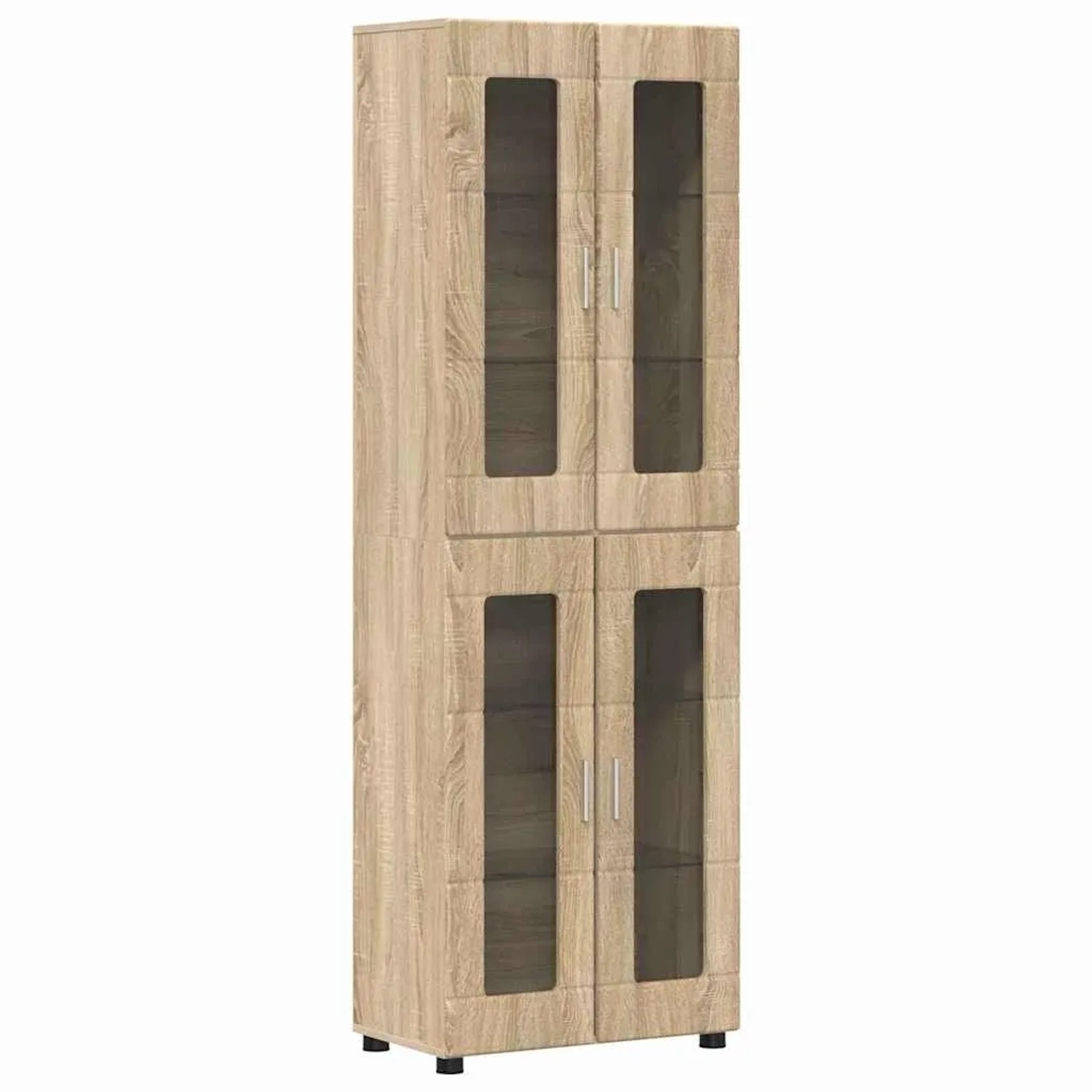 vidaXL Highboard FLORIN Sonoma-Eiche 60 x 35 x 182 cm Holzwerkstoff 3397906