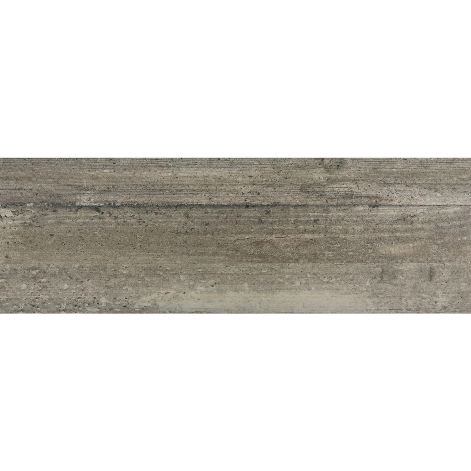 Bodenfliese Concrete Griggio Feinsteinzeug Grau Glasiert 30 cm x 90 cm