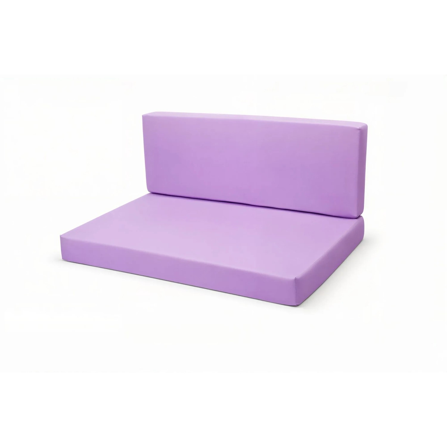 Setgarden Flat Set Palettenkissen 120x50x10cm Sitzkissen + Rückenkissen 120x40x10cm 1tlg Purple