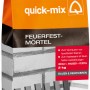 Quick-Mix Feuerfestmörtel, 2 kg Sack für Kamin- und Ofenreparaturen.