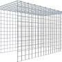 Gabiona Anbaukorb Typ 4, 60x100x50cm, Maschenweite 5x5cm, galvanbeschichteter Draht.