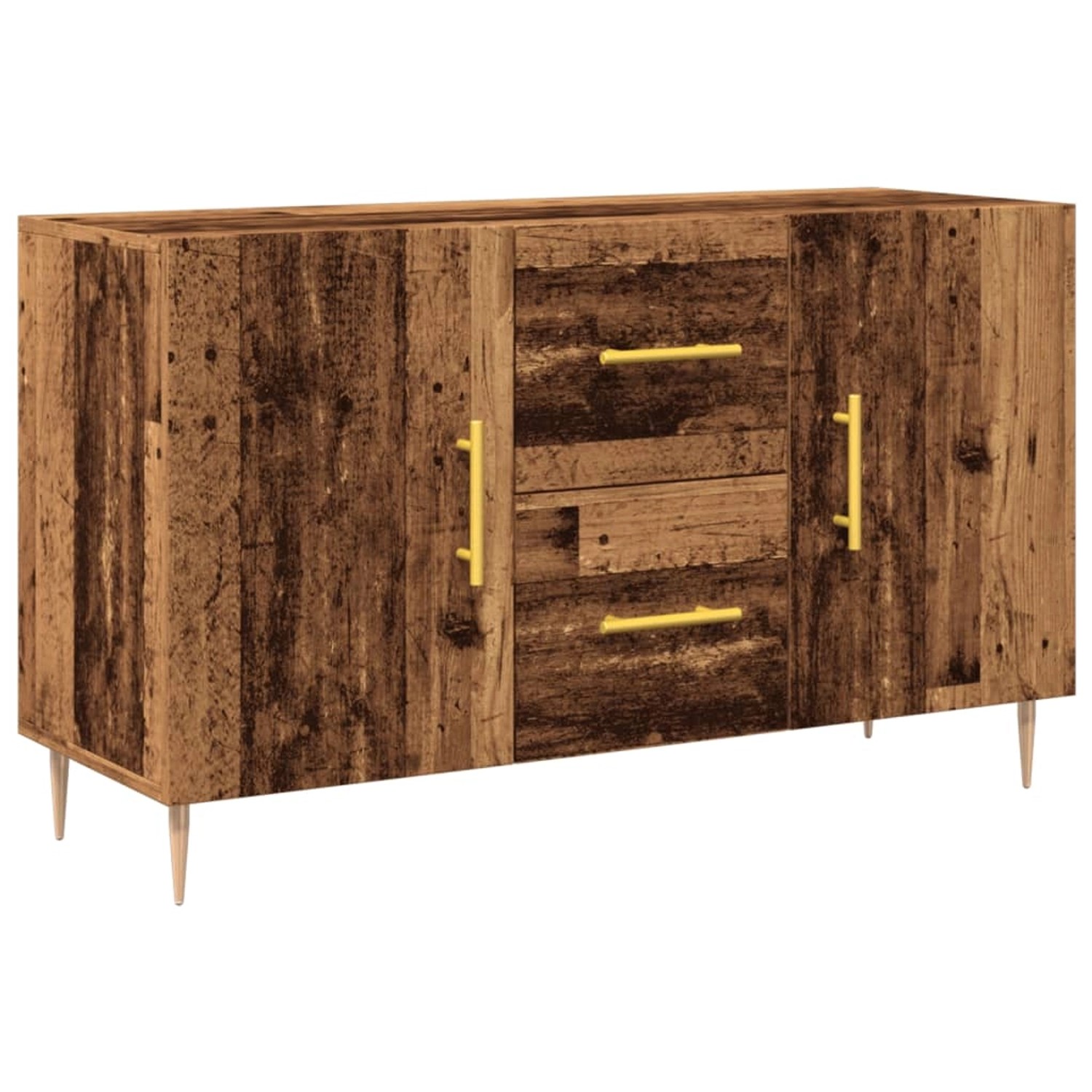 vidaXL Sideboard Altholz-Optik 100x36x60 cm Holzwerkstoff 857318 günstig online kaufen