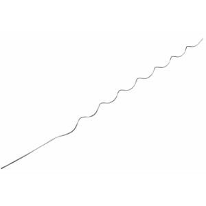 Feuerverzinkter Pflanzstab, 1,80 m, spiralförmig für Kletterpflanzen und Tomaten.