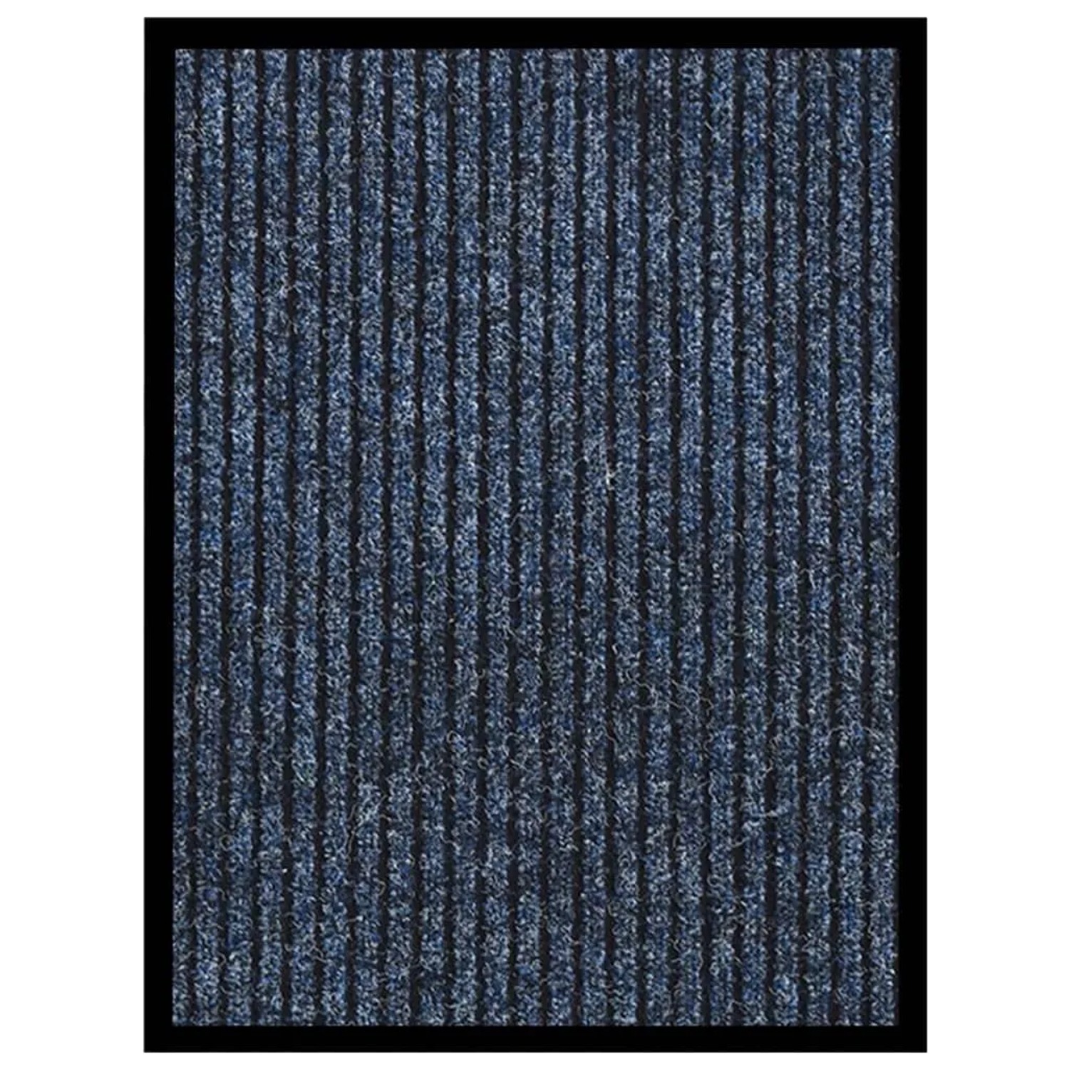 vidaXL Fußmatte Blau Gestreift 40x60 cm 331610