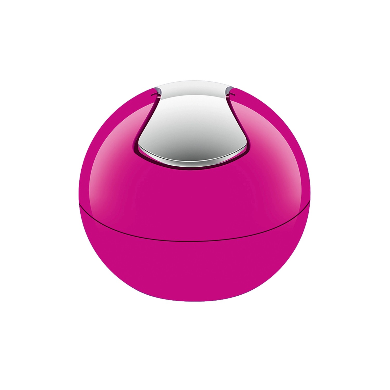 Spirella Abfallbehälter Bowl Kunststoff Shiny Dark Pink günstig online kaufen