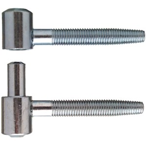 AnsaPro Einbohrband, verzinkt, 2er-Set für leichte Futtertüren.