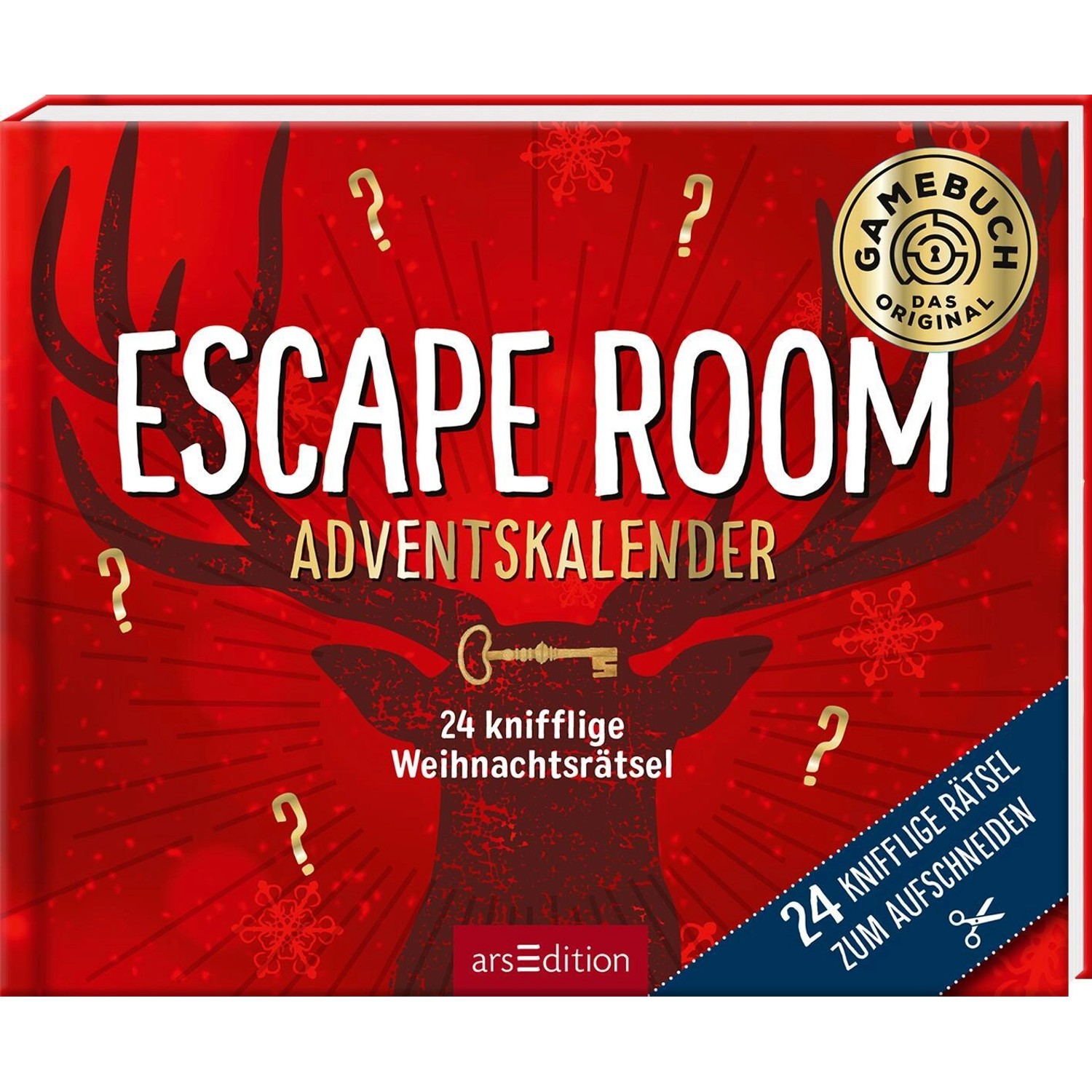 Escape Room Adventskalender. 24 knifflige Weihnachtsrätsel