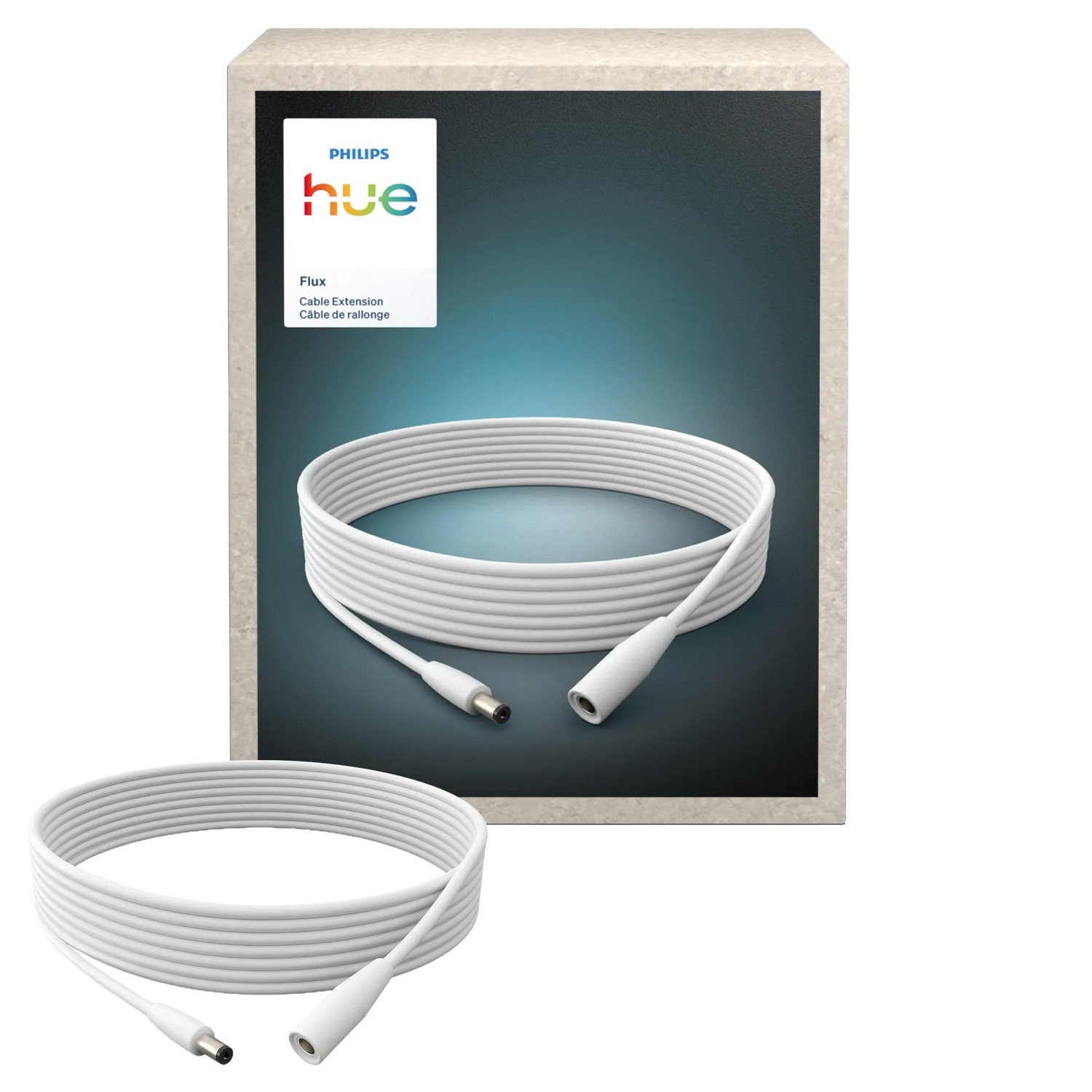Philips Hue Verlängerungskabel Flux für LED-Streifen 5 m Weiß