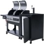 El Fuego Kombigrill 3 in 1 mit Gas- und Holzkohlegrill, Bierkühler und Zapfanlage.