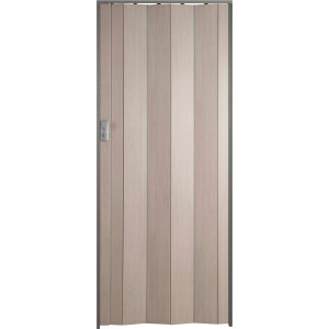 Falttür Spacy, Dekor Lärche Grau, 84x205 cm. Platzsparende Tür für den Innenbereich.