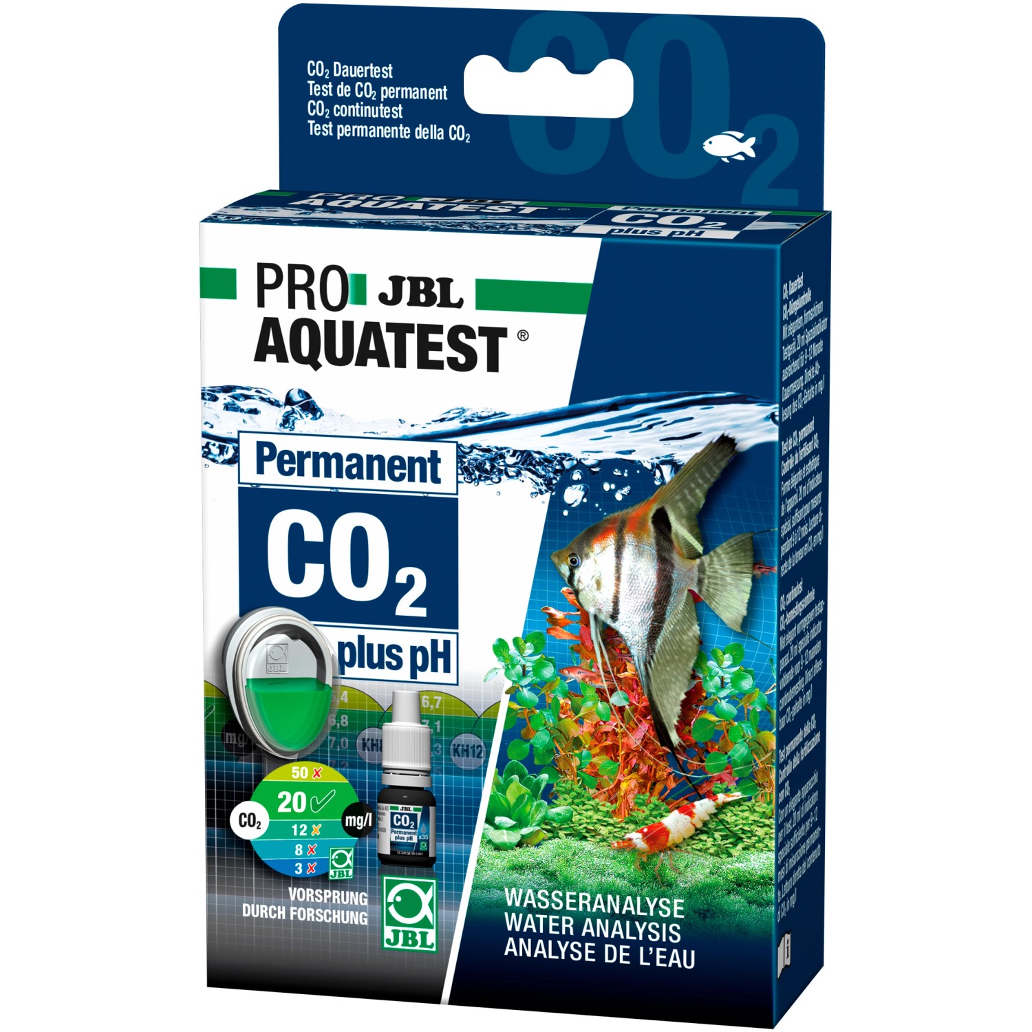 JBL Dauertest ProAquaTest CO2-pH Permanent