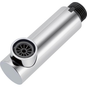 Geschirrbrause für Niederdruck Küchenarmatur, Chrom, mit Mischdüse.