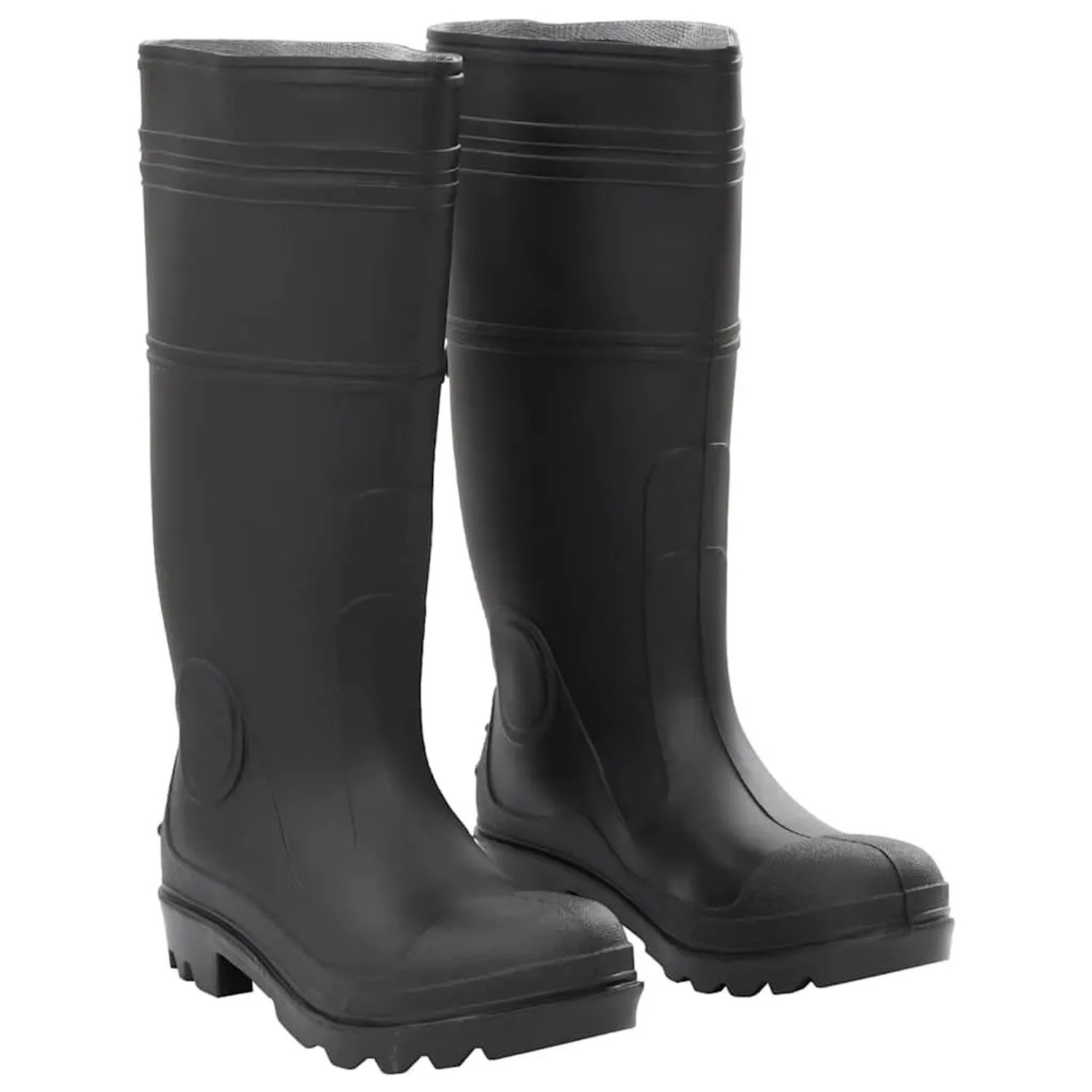 vidaXL Gummistiefel Schwarz Größe 39 PVC 137588