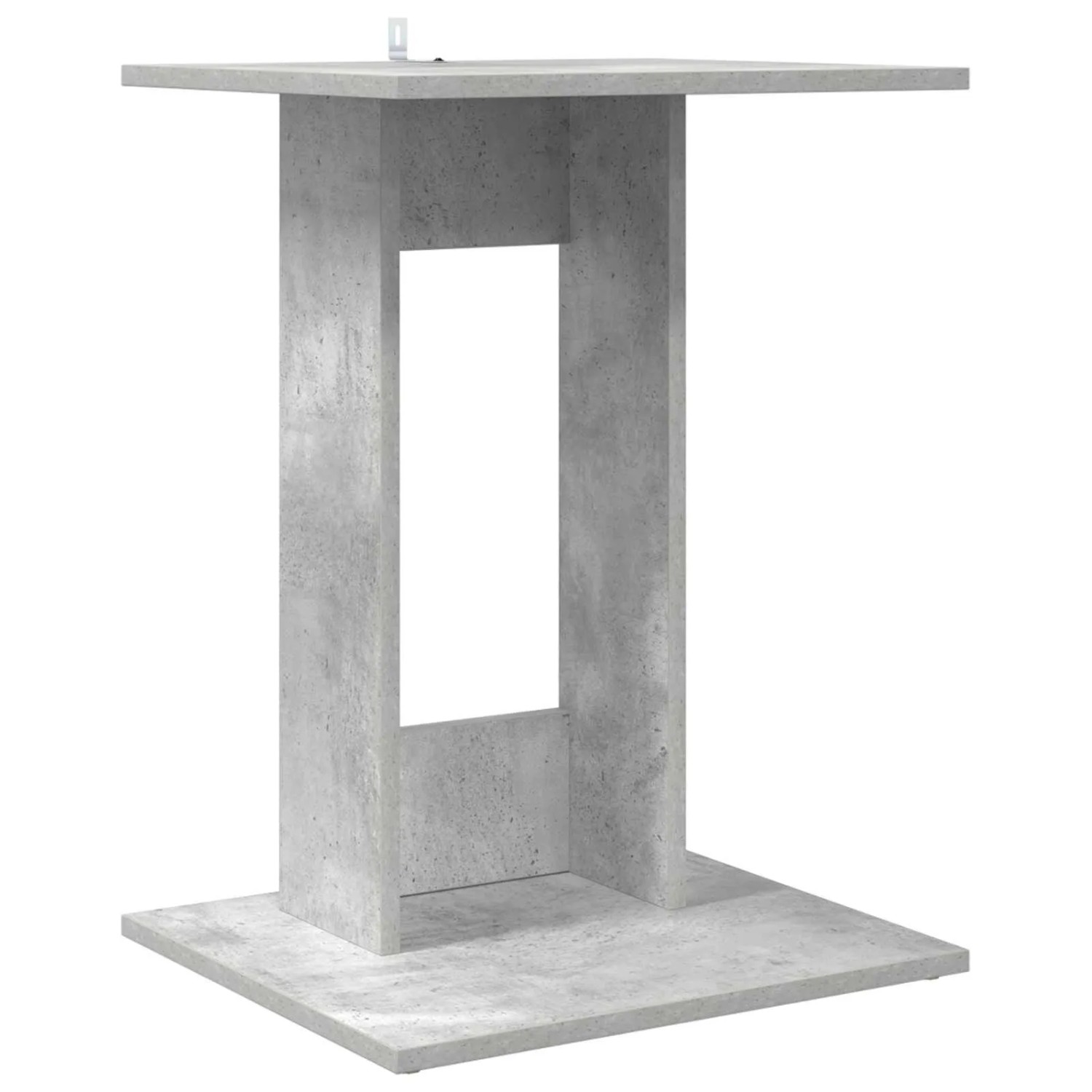 vidaXL Beistelltisch Beton Grau 45 x 40 x 62,5 cm Holzwerkstoff 8000351