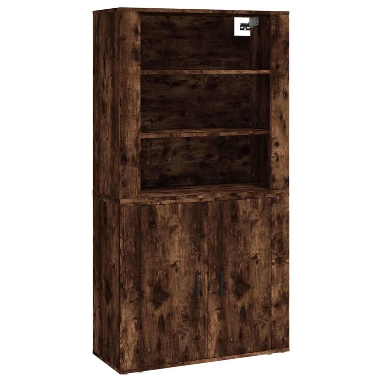 vidaXL Highboard Räuchereiche Holzwerkstoff 3185364